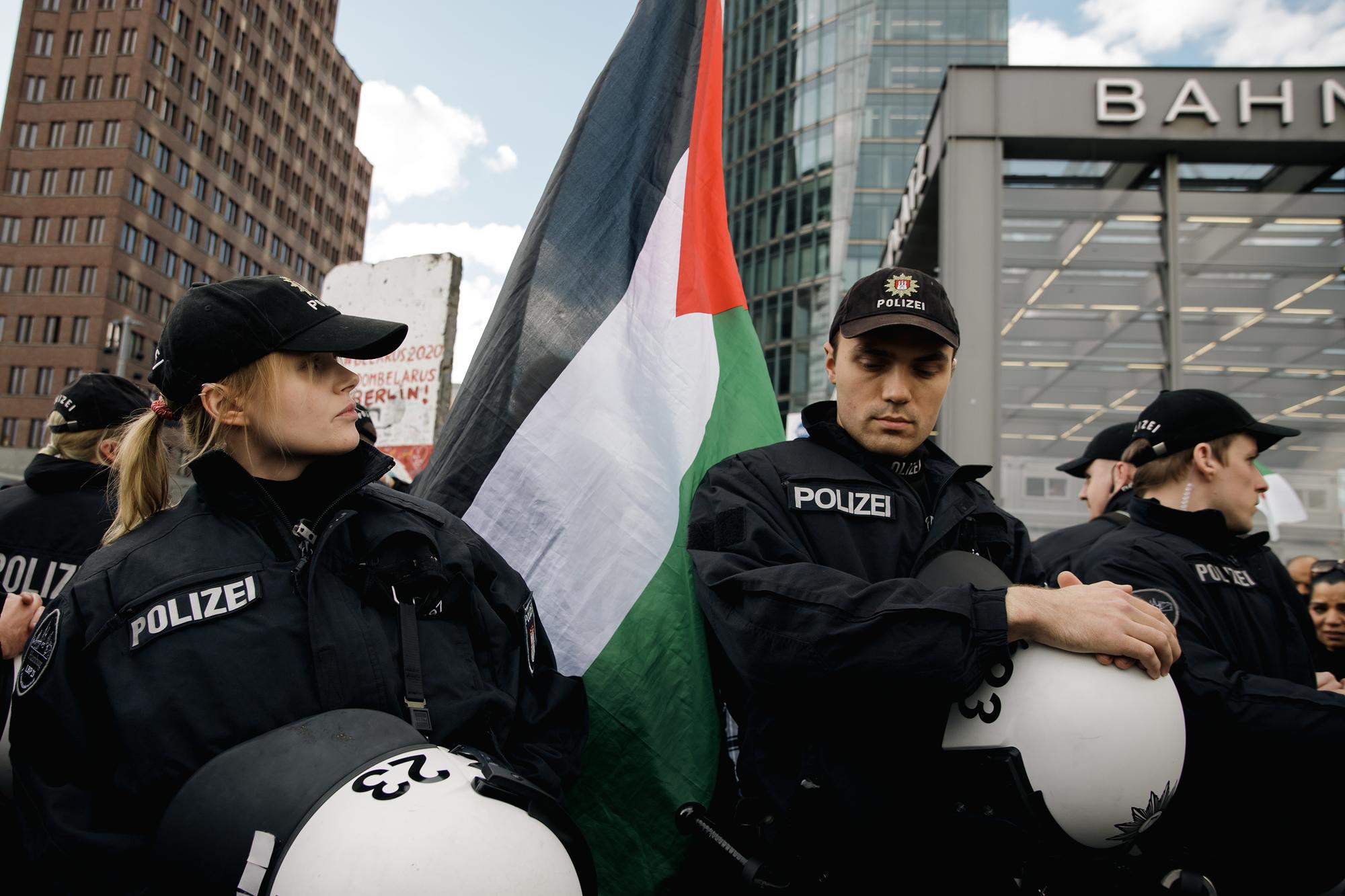 Palestina Demo Postdamer